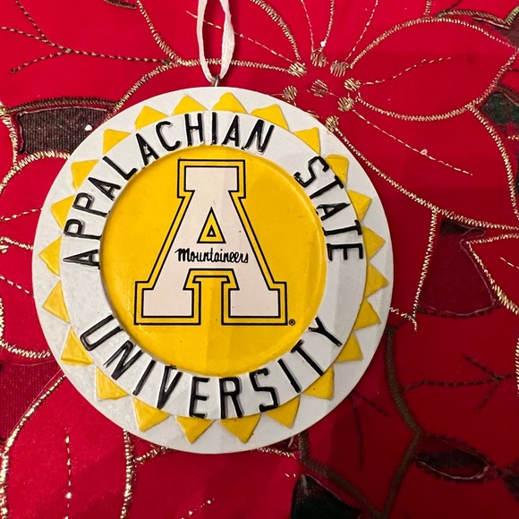 Holiday Appalachian State University Christmas Ornament Poshmark